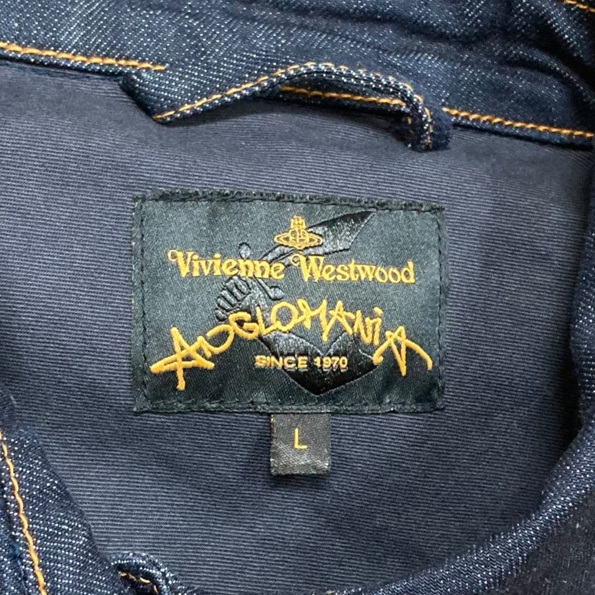 「PUNK HELL JACKET」バックプリントデニムジャケット
