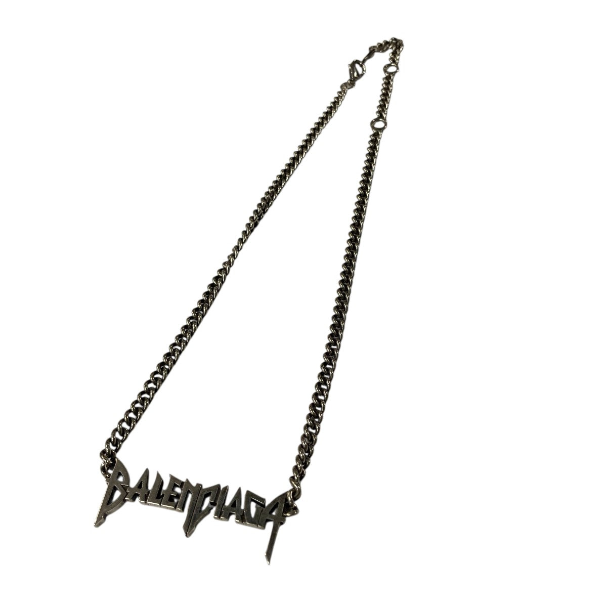 【本日限定お値下げ】BALENCIAGA メタルチェーンネックレス 残り僅か】Balenciaga バレンシアガ Bチェーン ネックレス