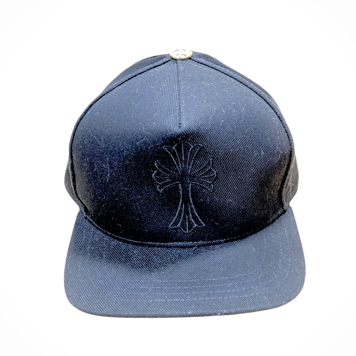 CHROME HEARTS(クロムハーツ) クロスブラックデニムキャップ