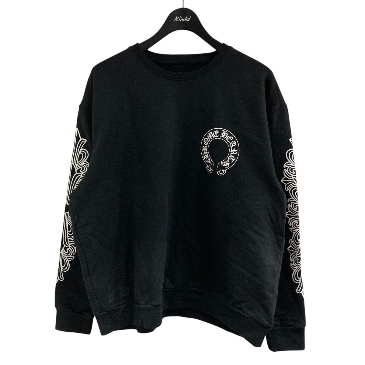 クロムハーツ　フローラル　スウェット 楽天市場】CHROME HEARTS SWEAT SHIRT FLORAL CROSS BLACK / PINK
