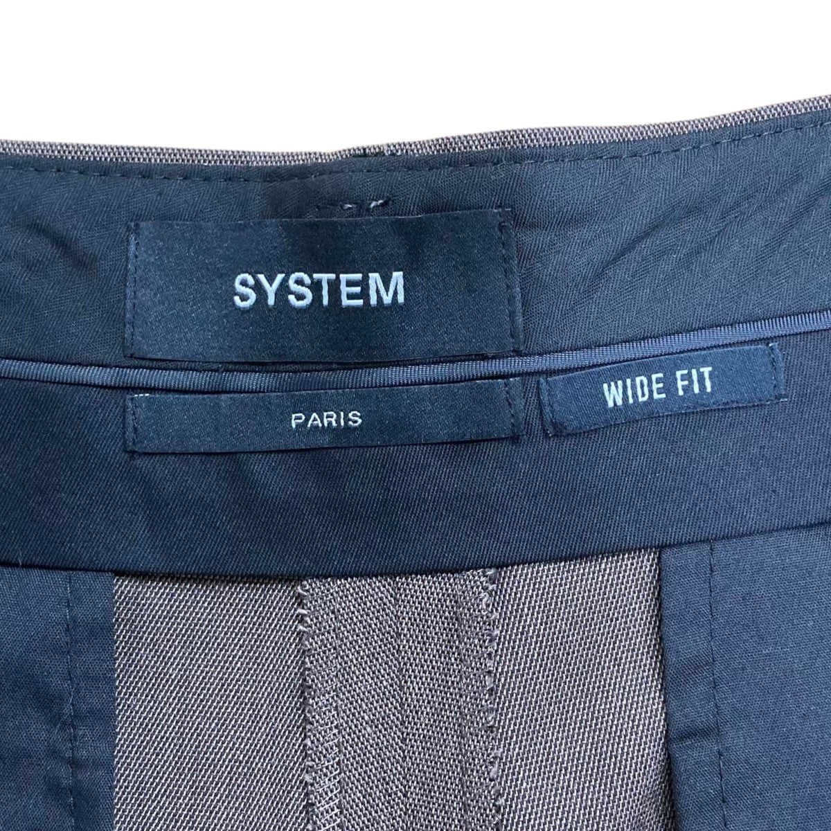 SYSTEM 23SSカジュアルパンツSH2FAWPCT02MP 古着・中古-6枚目のアイテム画像