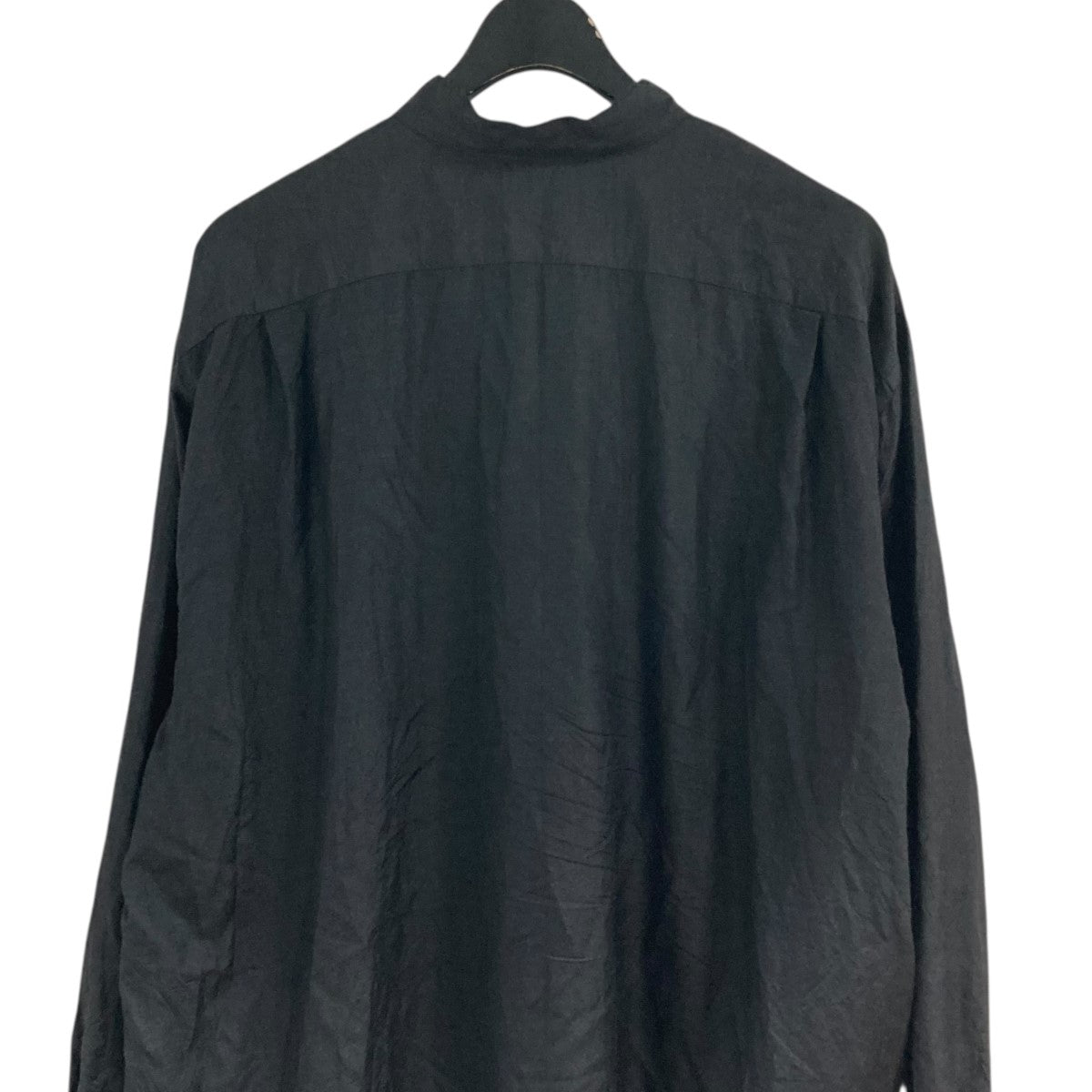 COMOLI 25SSウールシルク プルオーバーシャツB01-02005 古着・中古-4枚目のアイテム画像