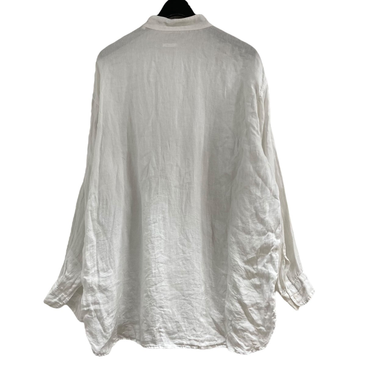 COMOLI 25SSリネンWクロス プルオーバーシャツB01-02007 古着・中古-3枚目のアイテム画像