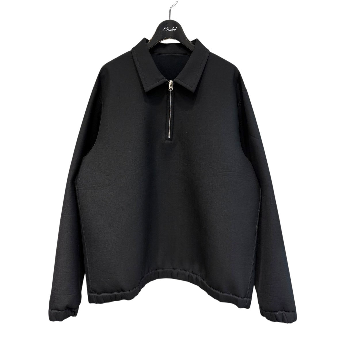 24SSハーフジップスウェット スーチングボンディングプルオーバー24-03271M Suiting Bonding Pullover