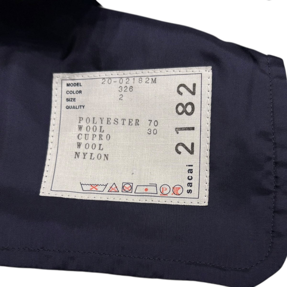 20SSSuiting Jacketストライプスーチングジャケット20-02182M