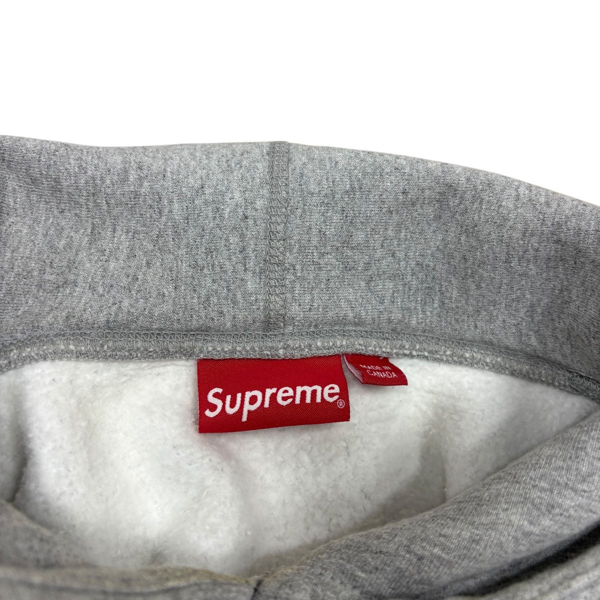 Supreme Sロゴプルオーバーパーカー「S Logo Hooded Sweatshirt Heather Grey」 古着・中古-6枚目のアイテム画像