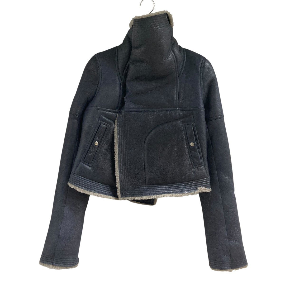 RICK OWENS(リックオウエンス) ムートンジャケット RP20F2753 ブラック