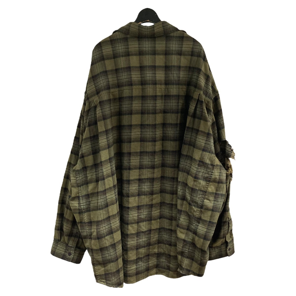 ダメージ加工Tシャツドッキングシャツ