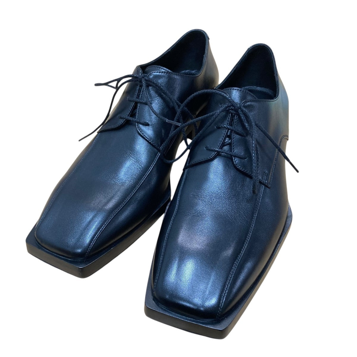 BALENCIAGA(バレンシアガ) スクエアトゥーダービーシューズ617640