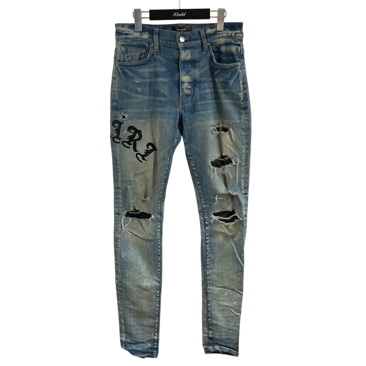 AMIRI パッチワーク デニム パンツ AMIRI(アミリ) パッチワークデニムパンツ インディゴ サイズ 30