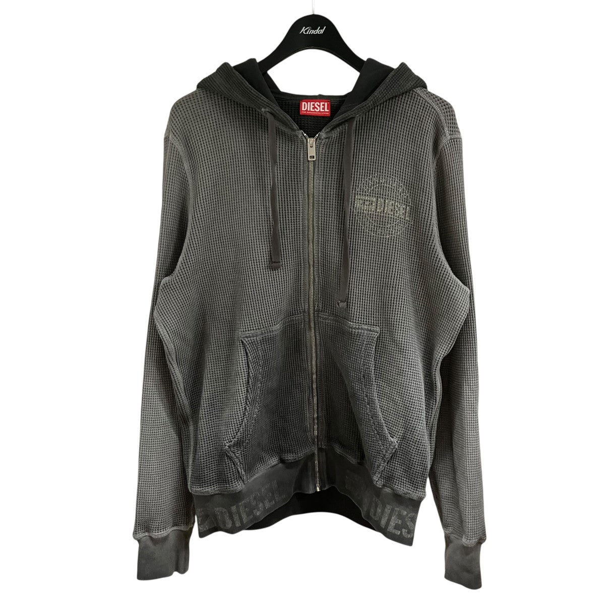☆*☆様 DIESEL グレー ジップアップパーカー SFENERDI ジップアップパーカー｜グレー｜ガールズ｜DIESEL
