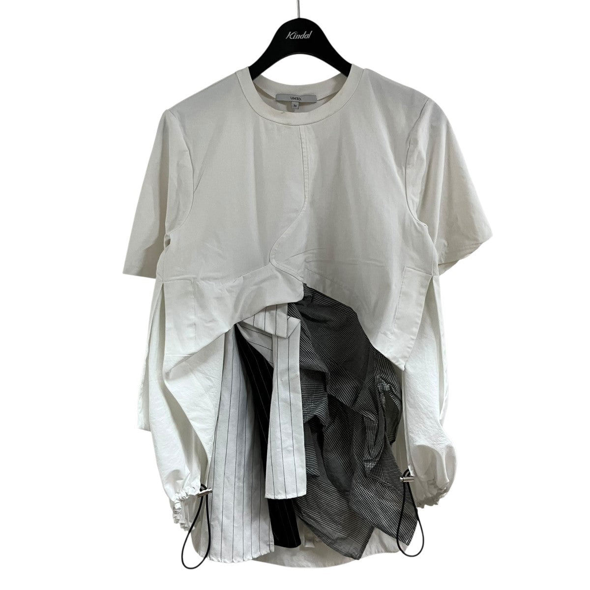 UN3D．(アンスリード) パターンミックスTシャツ 522552700301-02