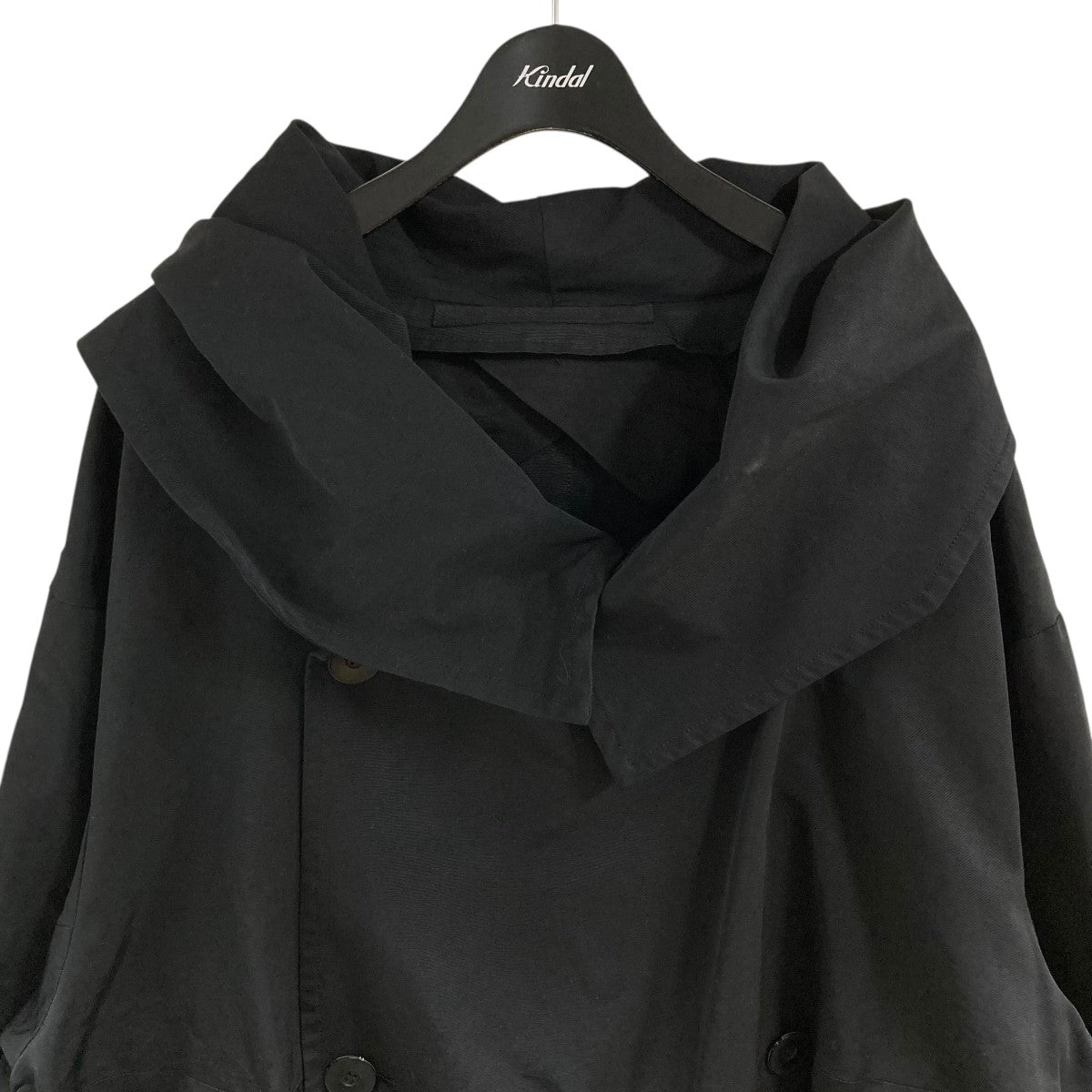 ナイロンフーデッドコート