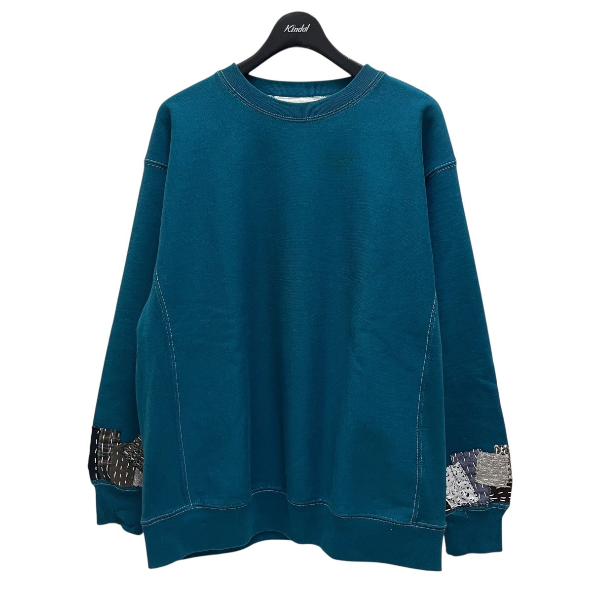 パッチクルーネックスウェット