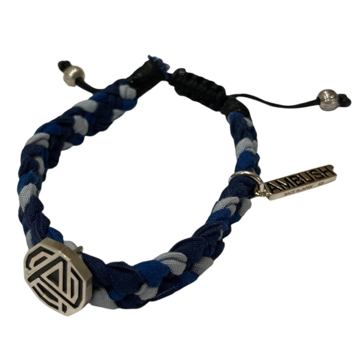 ロゴプレートミサンガブレスレット