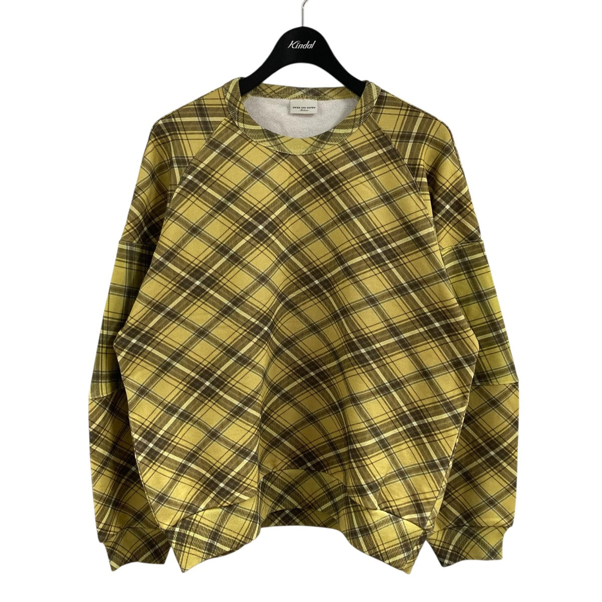 DRIES VAN NOTEN(ドリスヴァンノッテン) チェック柄スウェット