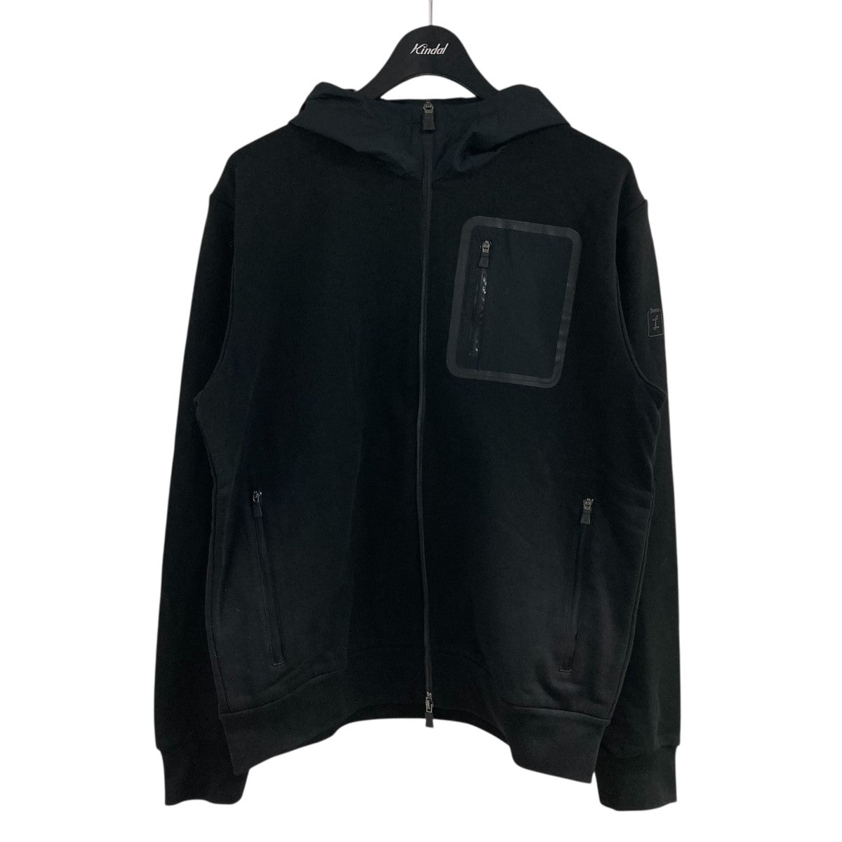 HERNO(ヘルノ) ジップアップパーカー ブラック サイズ 52｜【公式