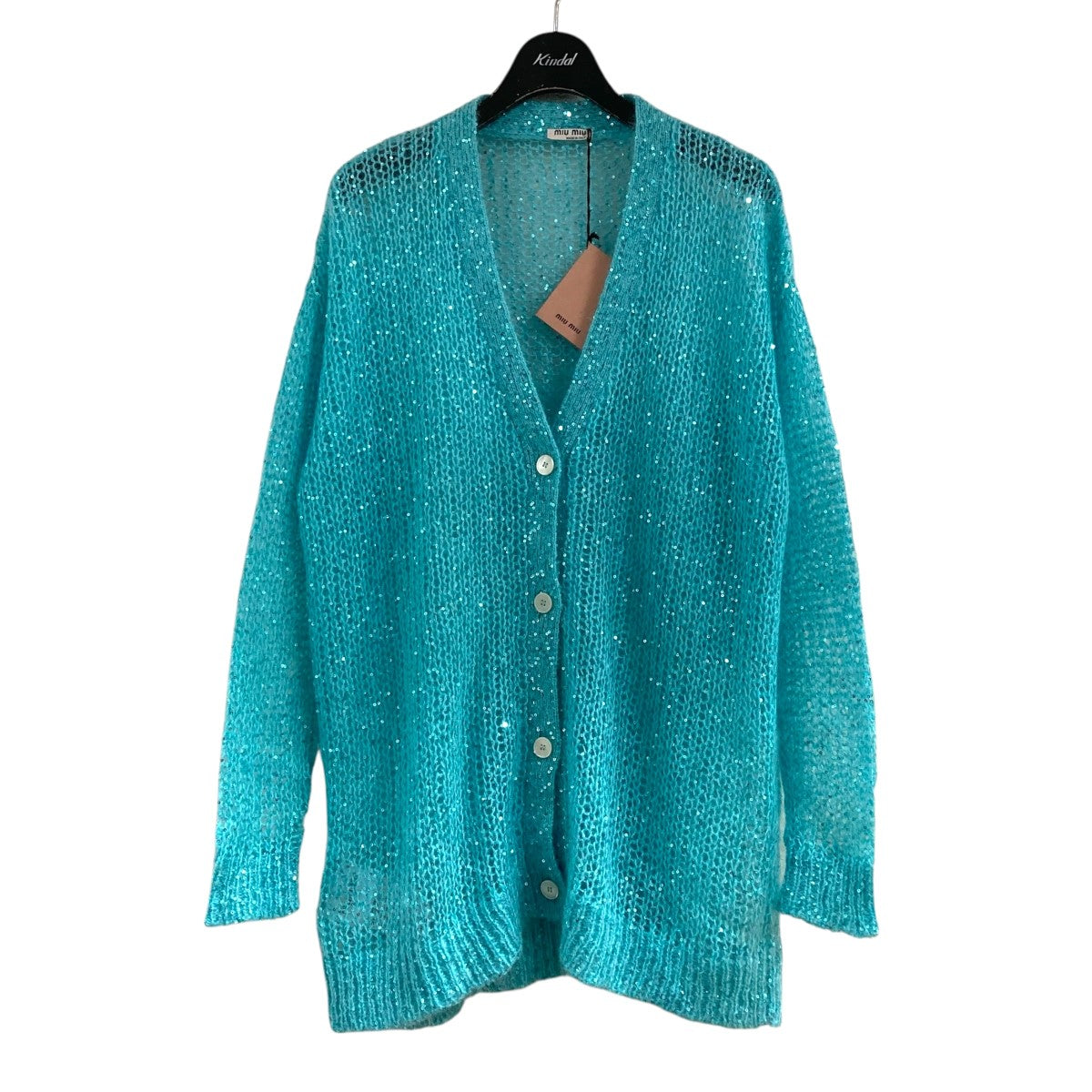 スパンコールカーディガンMMF195