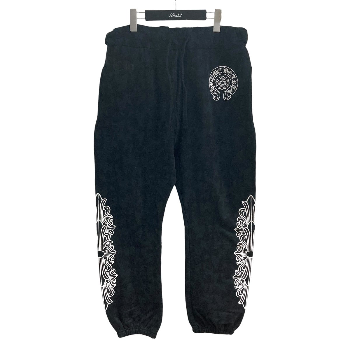 美品 クロムハーツ スウェットパンツ ブラック USA製 マルチセメタリークロス CHROME HEARTS（クロムハーツ） MLTCOL CEM CRS SWEAT PANTS マルチ