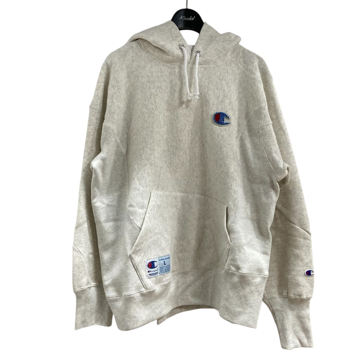 CHAMPION ×UNDERCOVER ビーズロゴ パーカー CWSC124 Champion REVERSE WEAVE×UNDERCOVER プルオーバーパーカーCWSC124