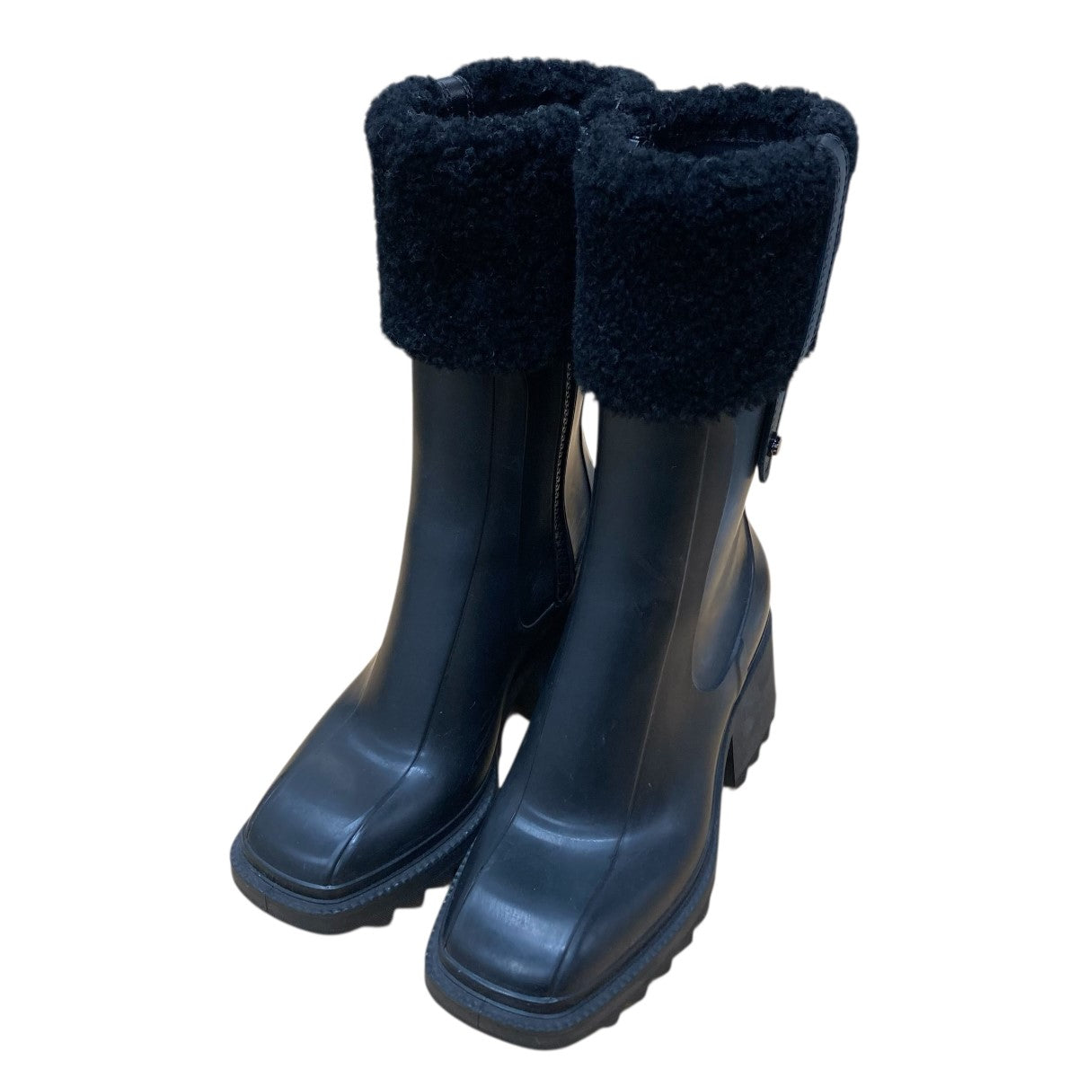 Chloe(クロエ) ラバーブーツ ブラック サイズ 36｜【公式】カインド