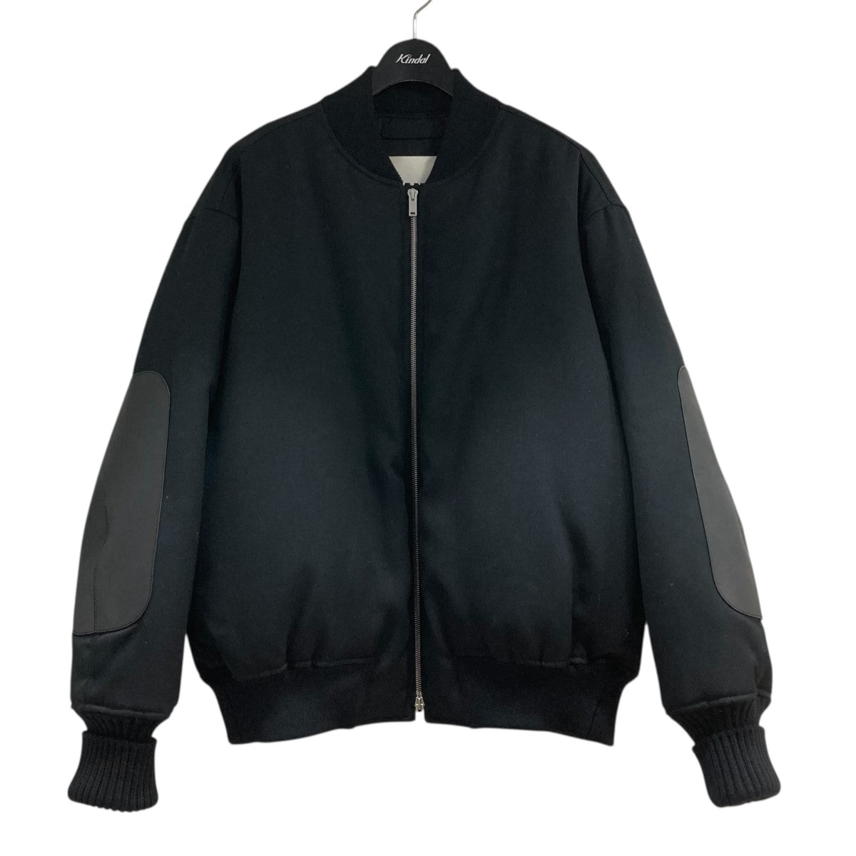 JIL SANDER(ジルサンダー) レザーエルボーパット中綿ボンバー 