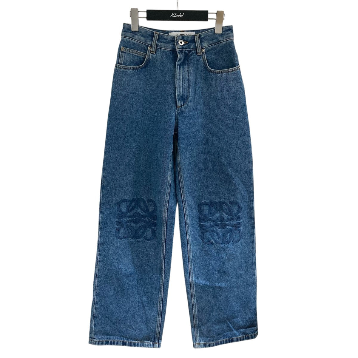 LOEWE(ロエベ) アナグラム バギー ジーンズ デニムパンツ S359Y11XEC