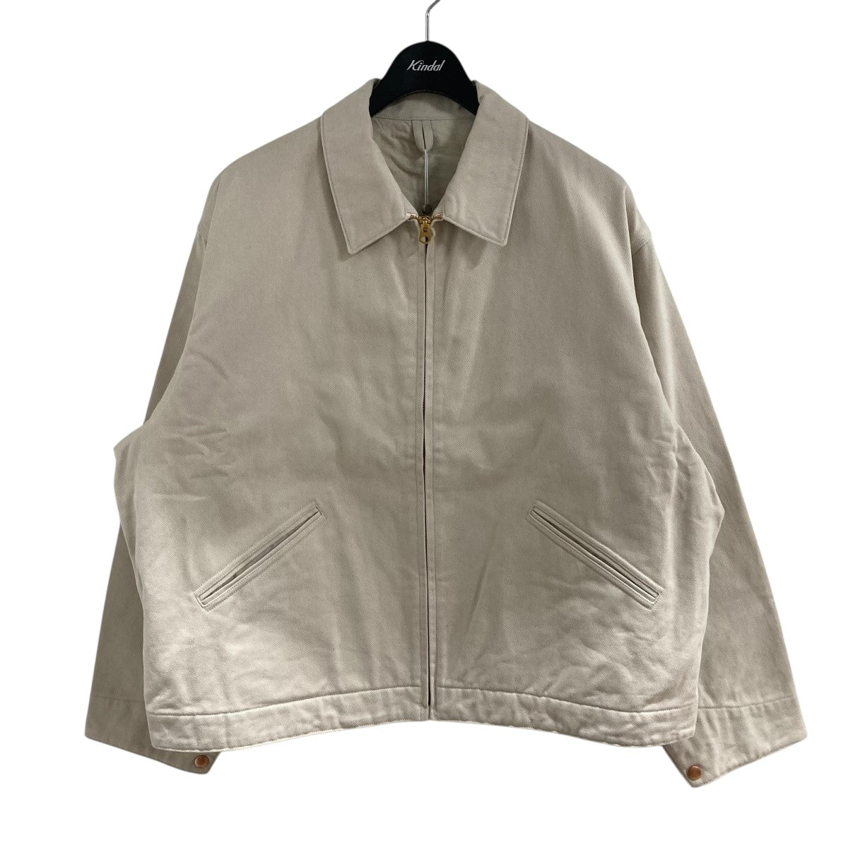 COMOLI(コモリ) コットンツイル ジップショートジャケット C03-01032