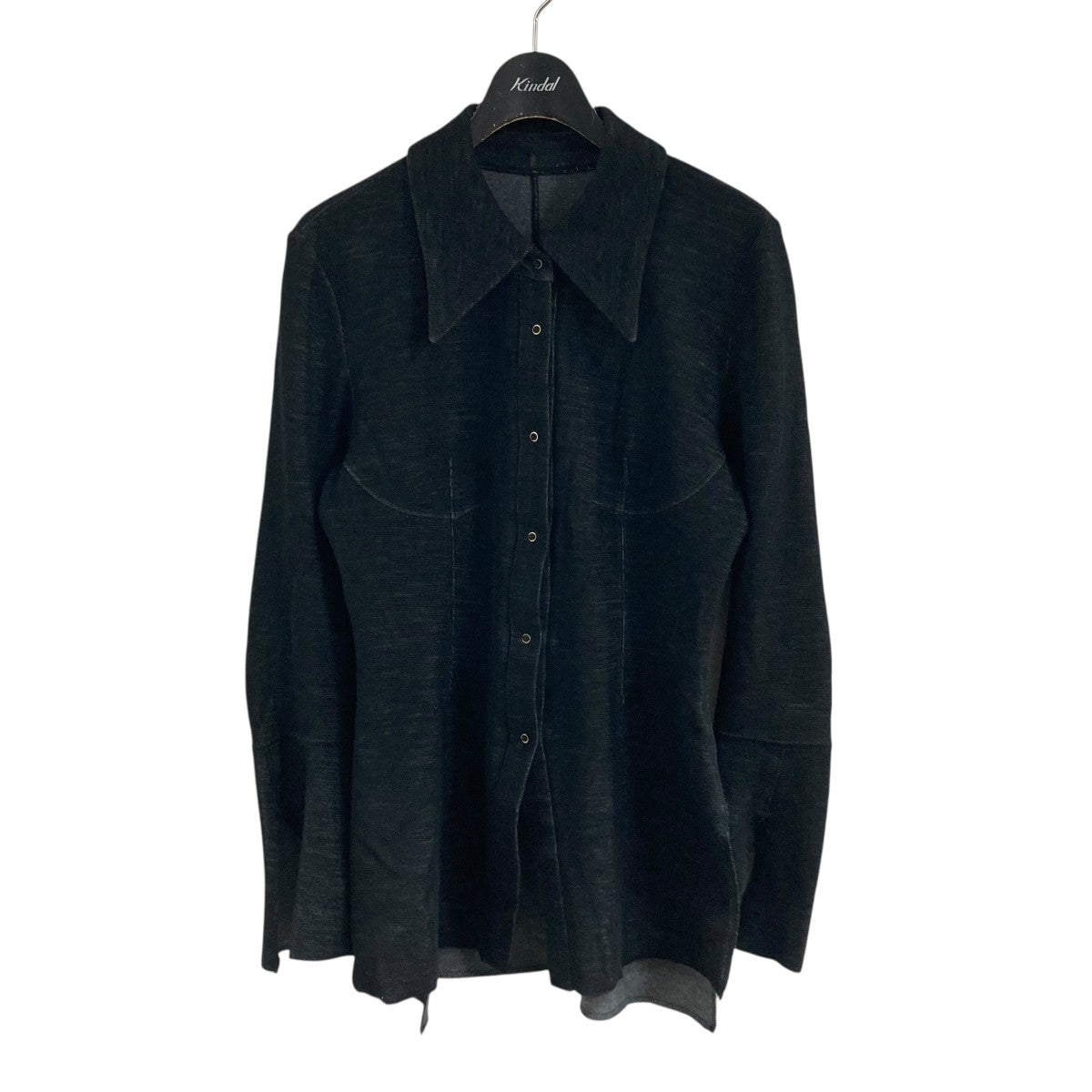 mame kurogouchi(マメクロゴウチ) カーブスリーブニットカーディガン