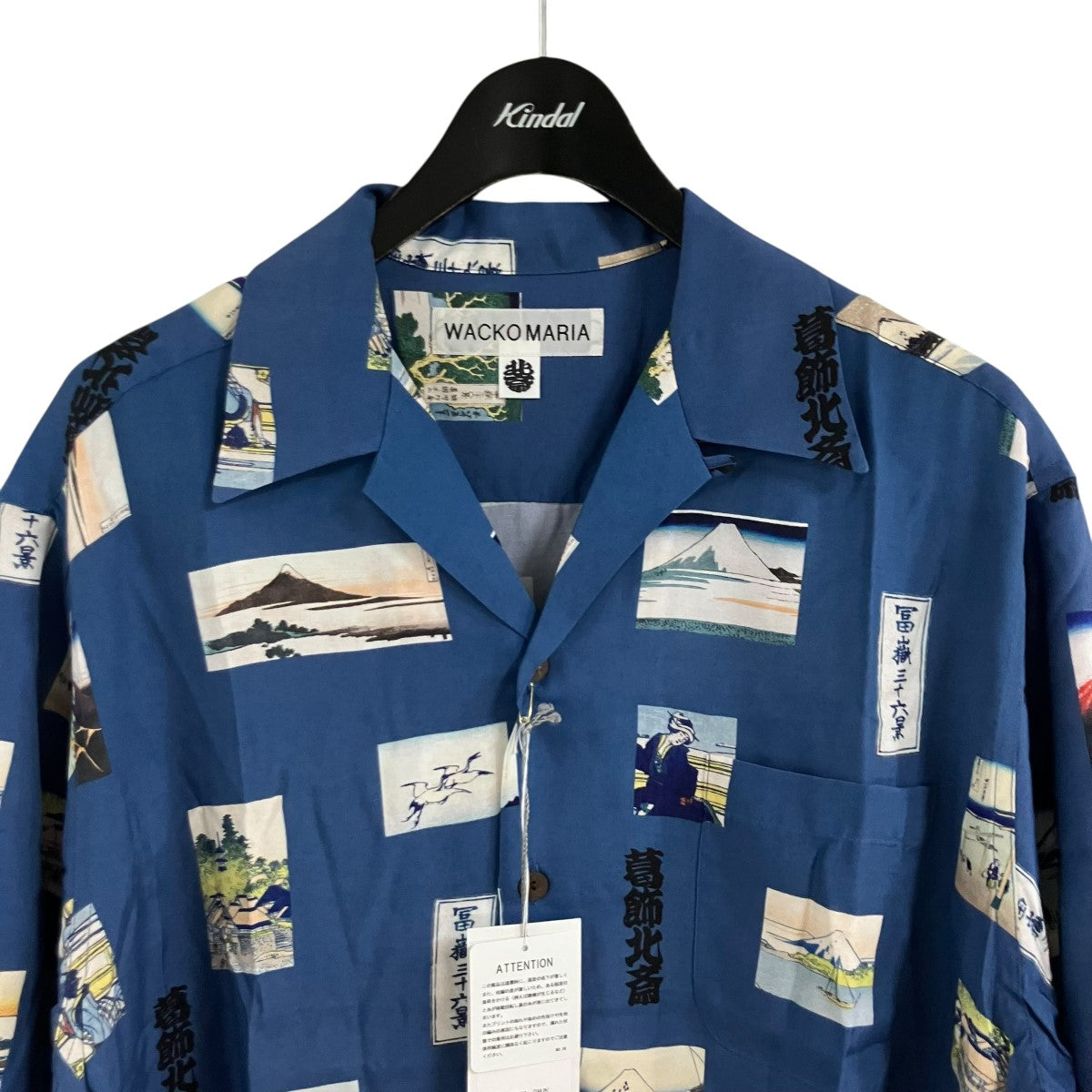 WACKO MARIA レーヨンアロハシャツ 古着・中古-2枚目のアイテム画像
