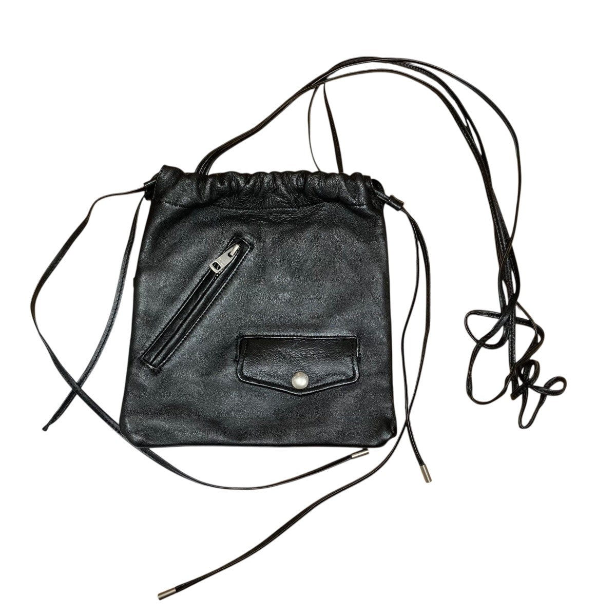 エクセプションライダースドローストリングバッグ