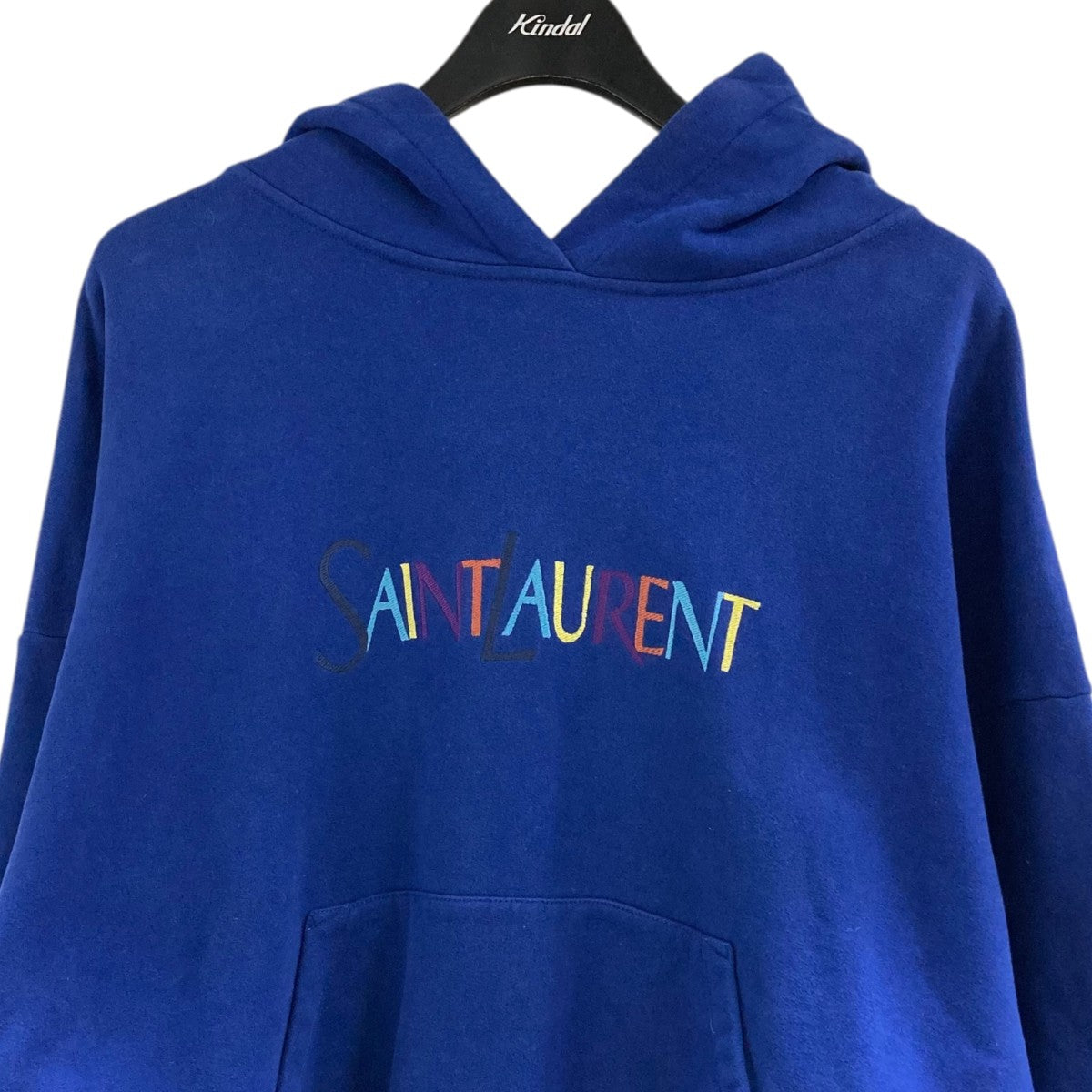 ロゴ刺繍プルオーバーパーカー717847 Y37CG