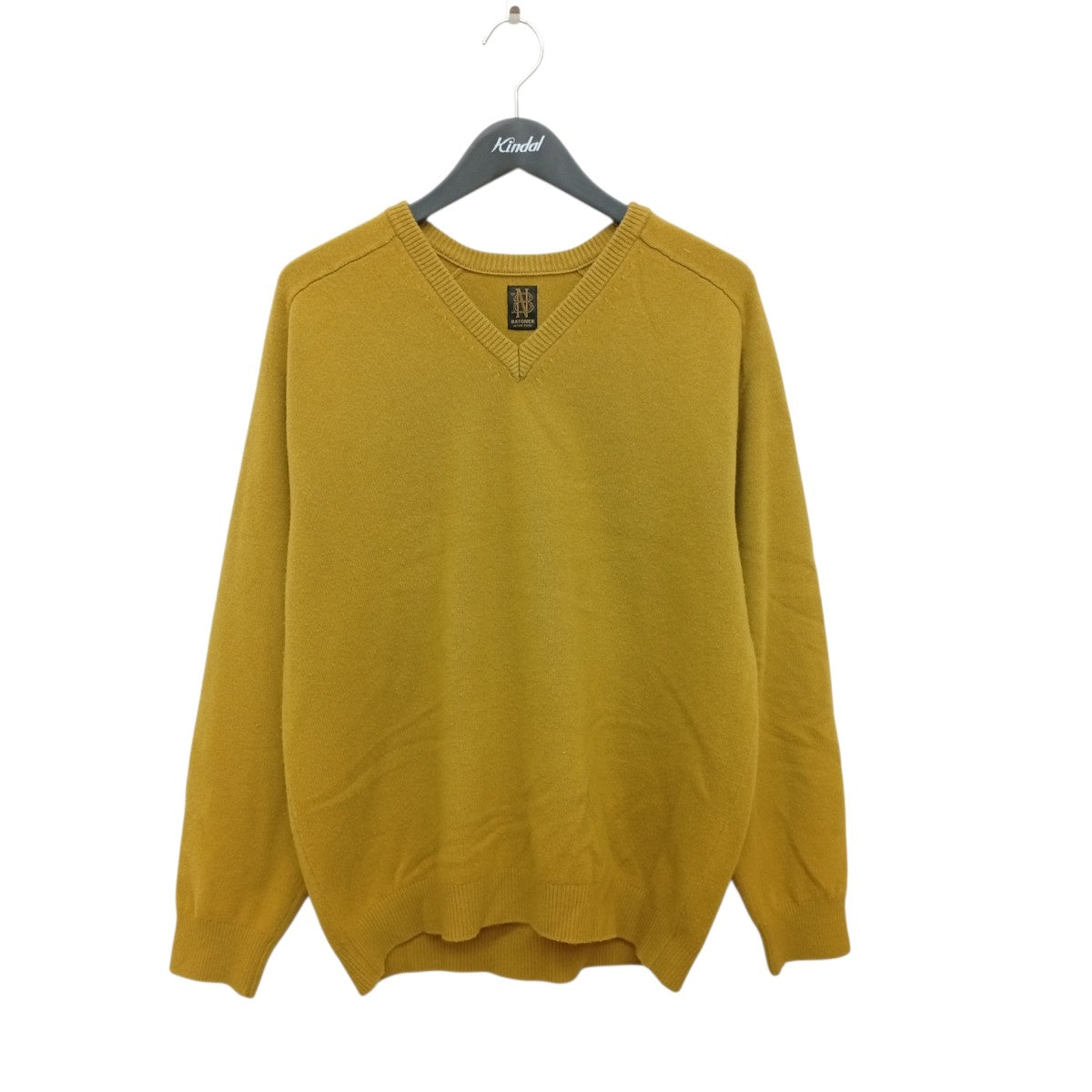 FLEECE WOOL V-NECKニットセーターBN-21FM-036
