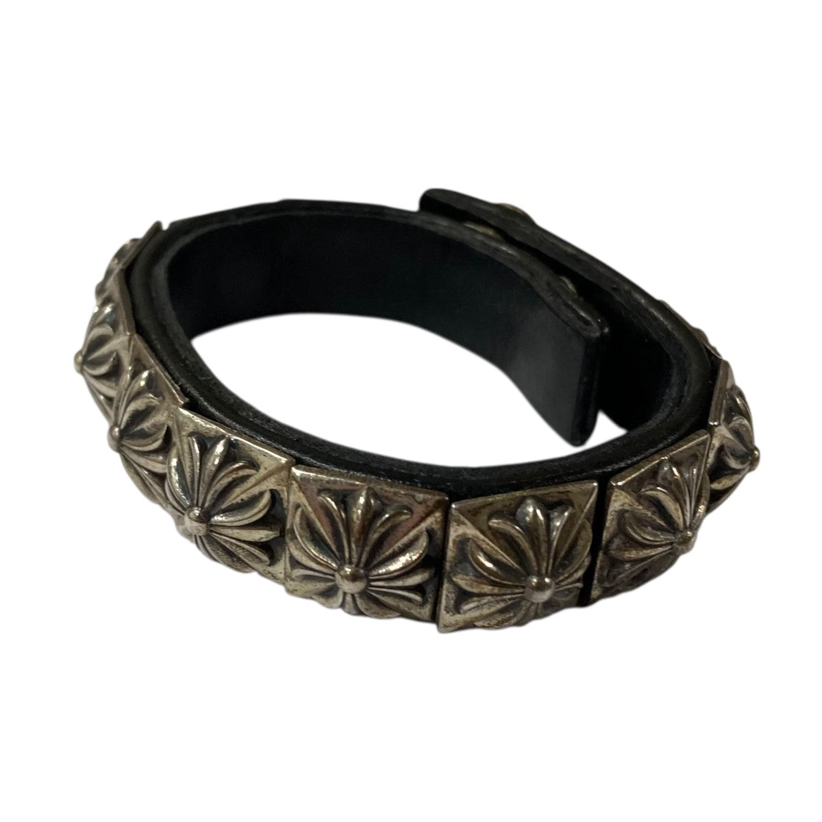 CHROME HEARTS(クロムハーツ) ゼロピラミッドシングルローレザー