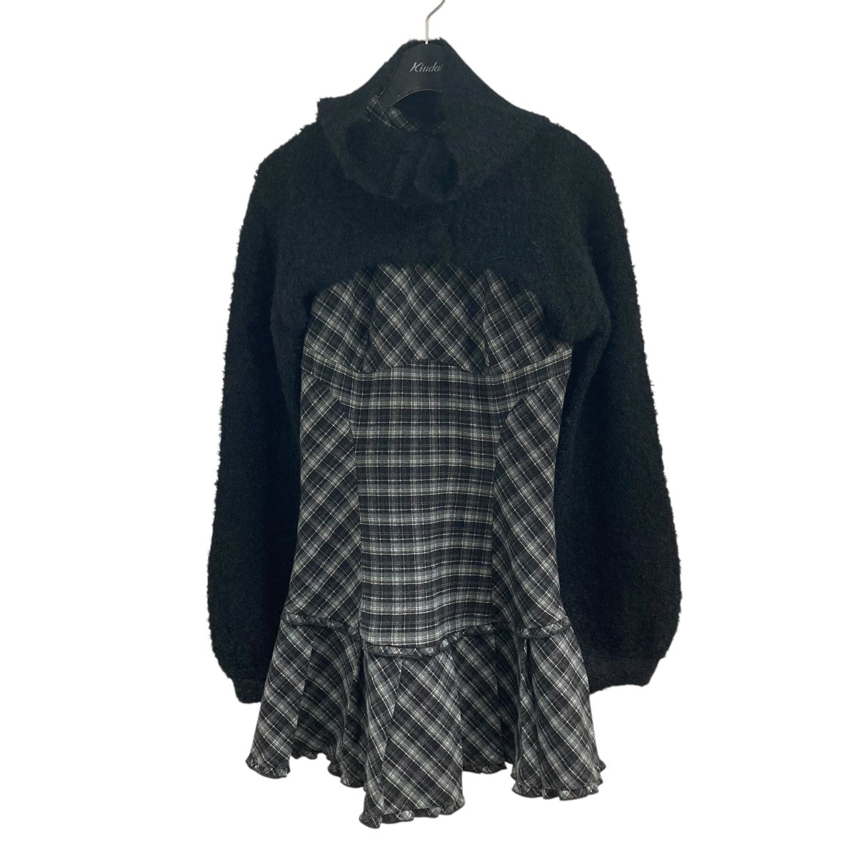 ルルチェックセットミニドレス