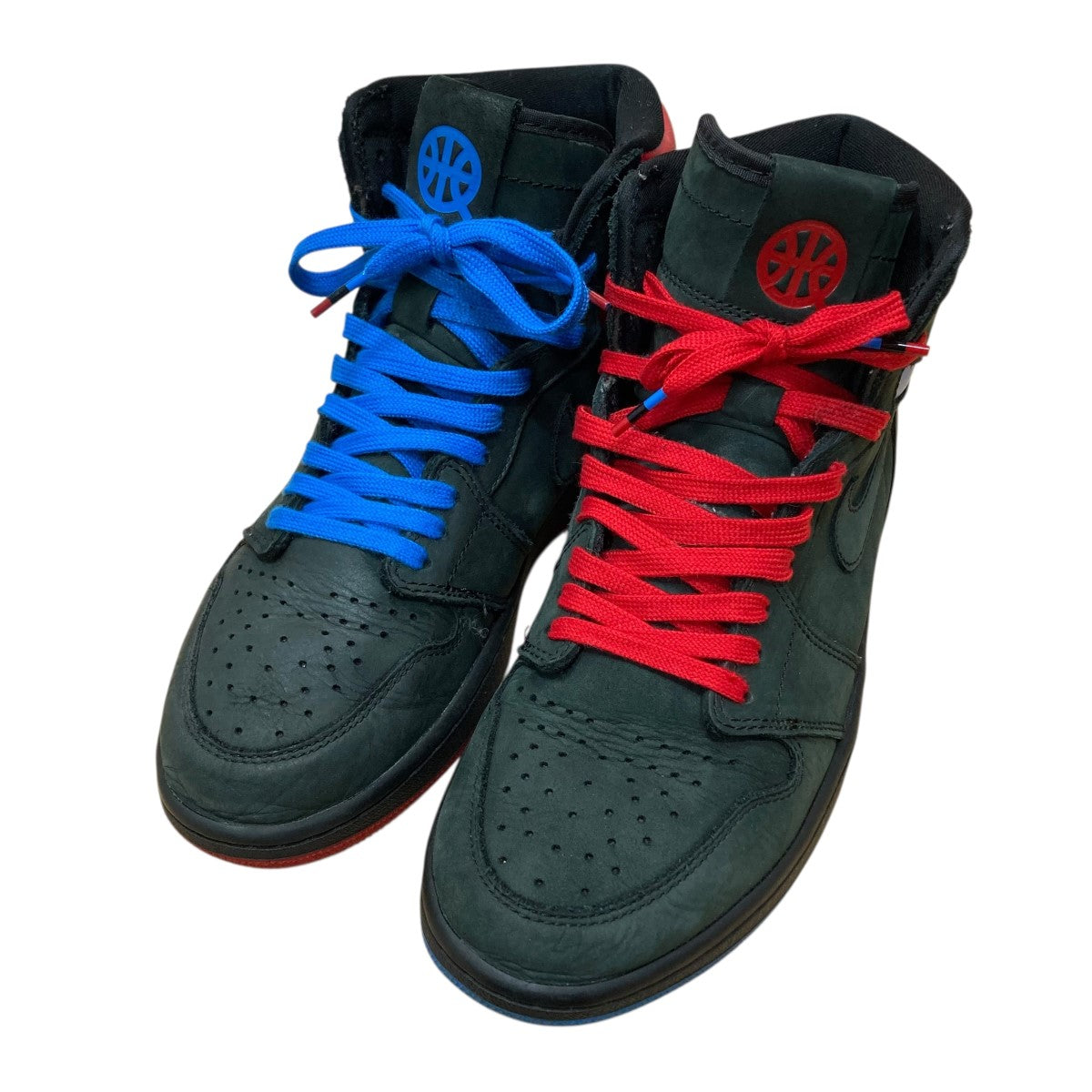 NIKE(ナイキ) ハイカットスニーカー AH1040-054 ブラック×レッド