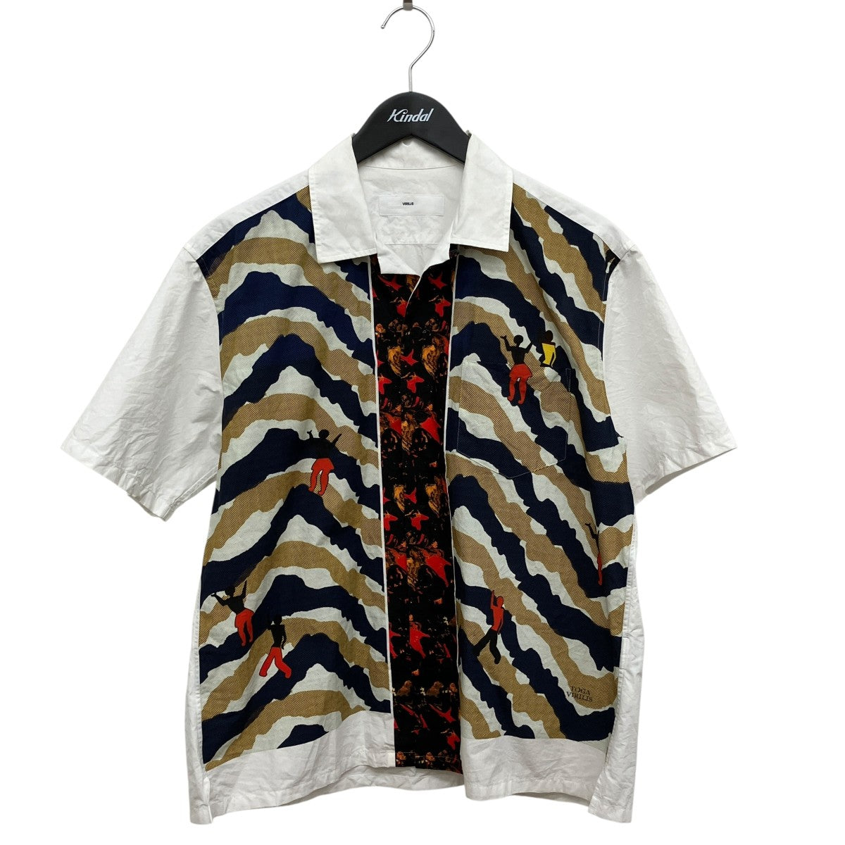 TOGA VIRILIS(トーガヴィリリース) 総柄半袖シャツTV01-FJ307 TV01