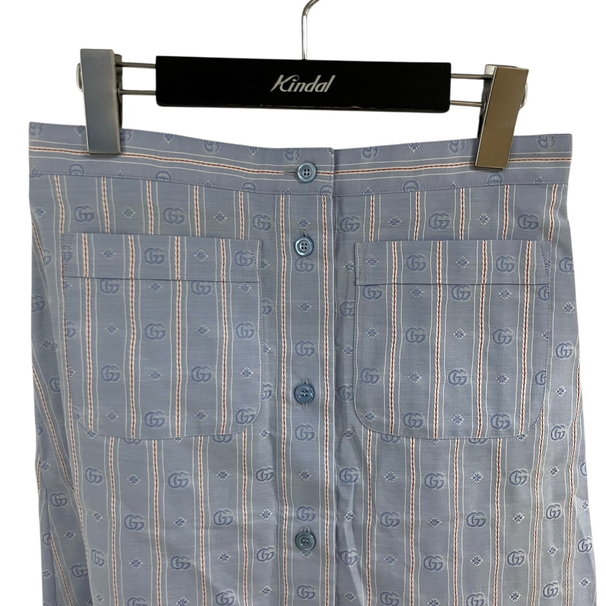 GUCCI ストライプスカート 古着・中古-2枚目のアイテム画像