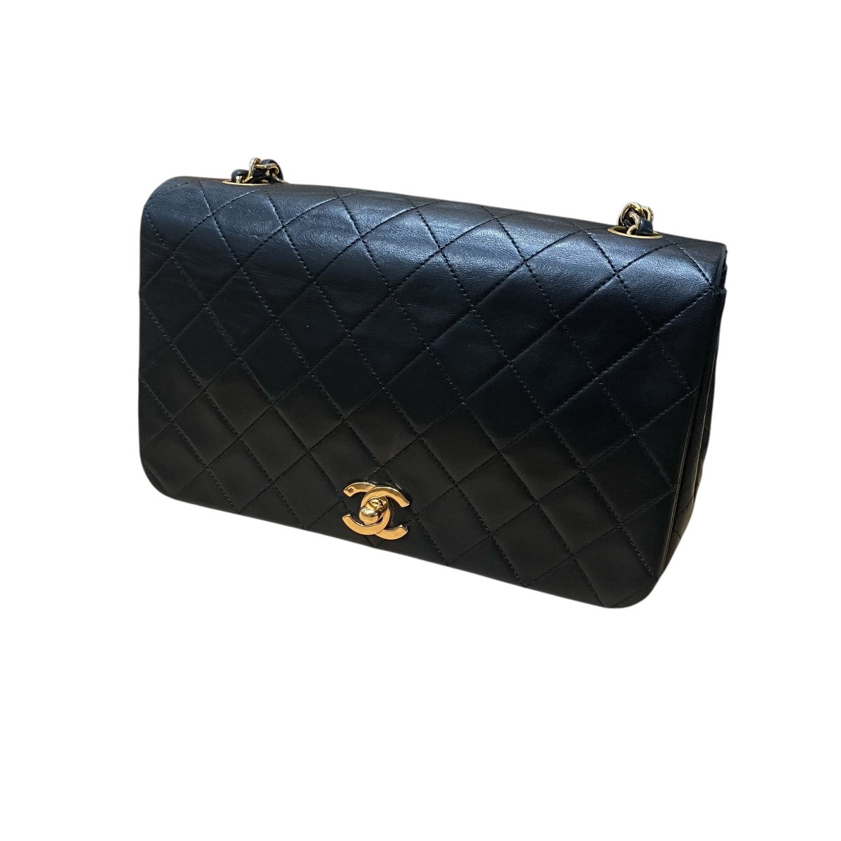 CHANEL マトラッセ ラムスキン チェーンショルダーバッグ 古着・中古-1枚目のアイテム画像