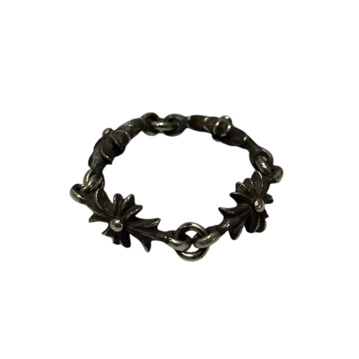 タイニーE CHプラス リング　11号　値下げ交渉可 CHROME HEARTS(クロムハーツ) タイニーECHプラスリング シルバー