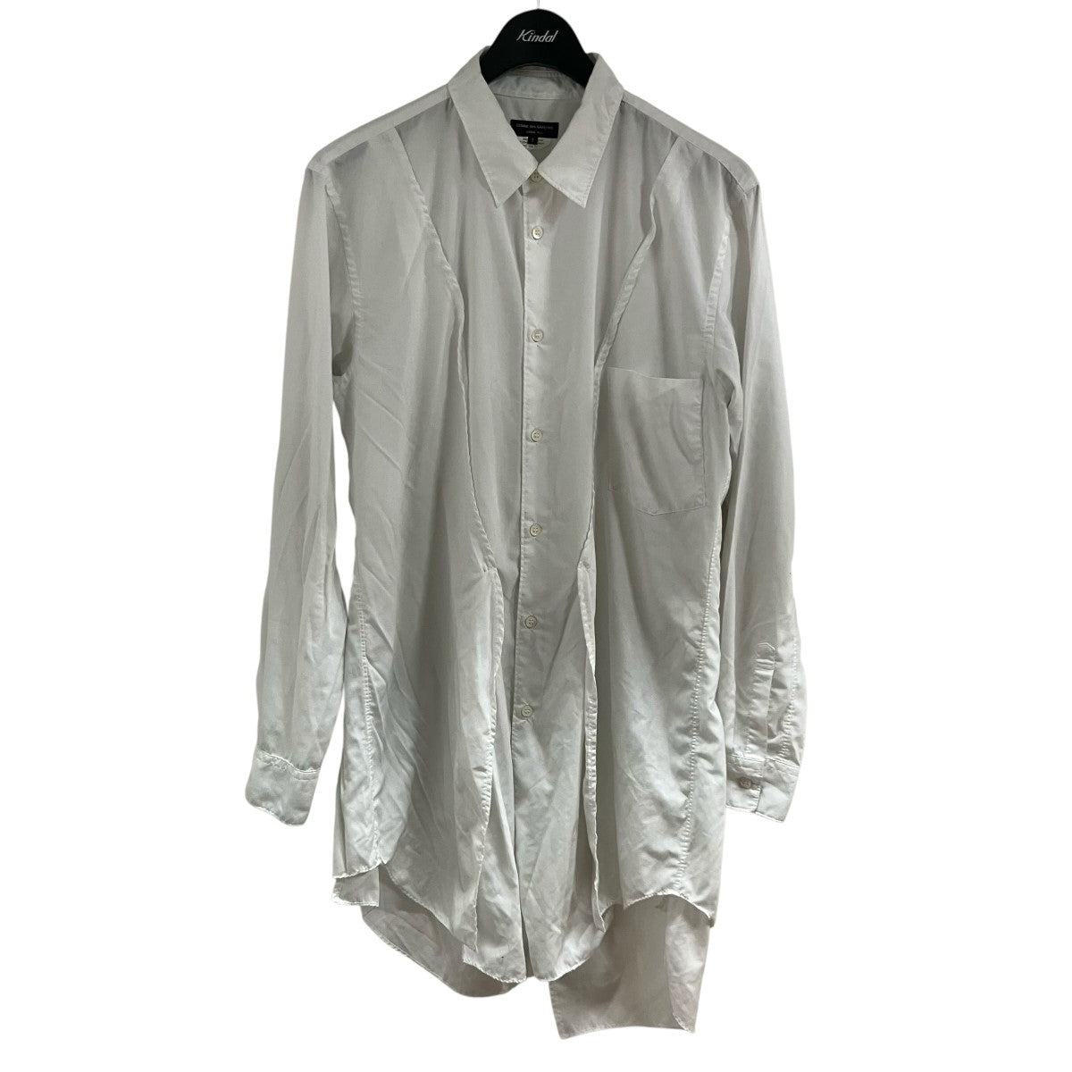 ガーメントダイシームデザインシャツ