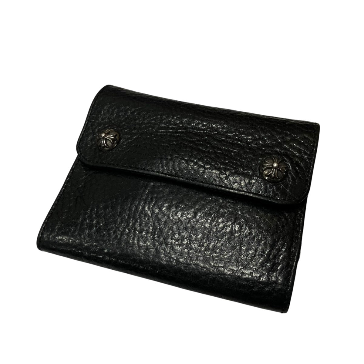 CHROME HEARTS(クロムハーツ) ウェーブミニウォレット ブラック サイズ