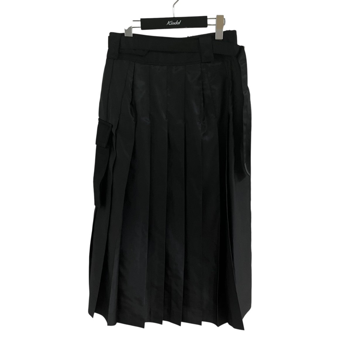 sacai(サカイ) ナイロンツイルスカート 24-07246 ブラック サイズ 1