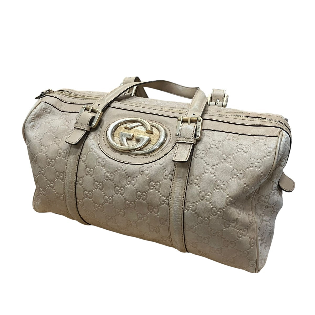 GUCCI(グッチ) インターロッキングG スモールボストンバッグ 170010