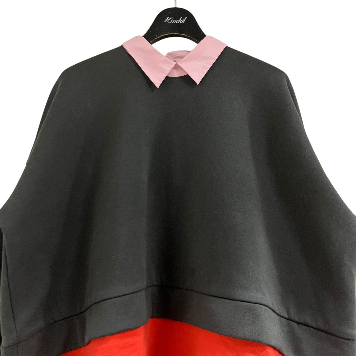 ENFOLD コットンレイヤードプルオーバー 古着・中古-2枚目のアイテム画像