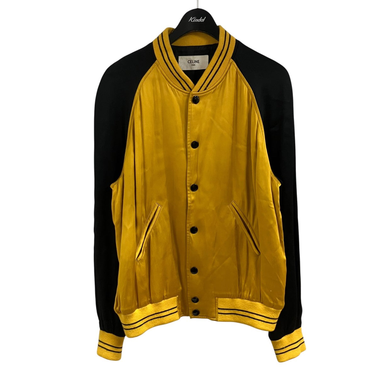 CELINE(セリーヌ) テディジャケット 2V87C851C イエロー×ブラック
