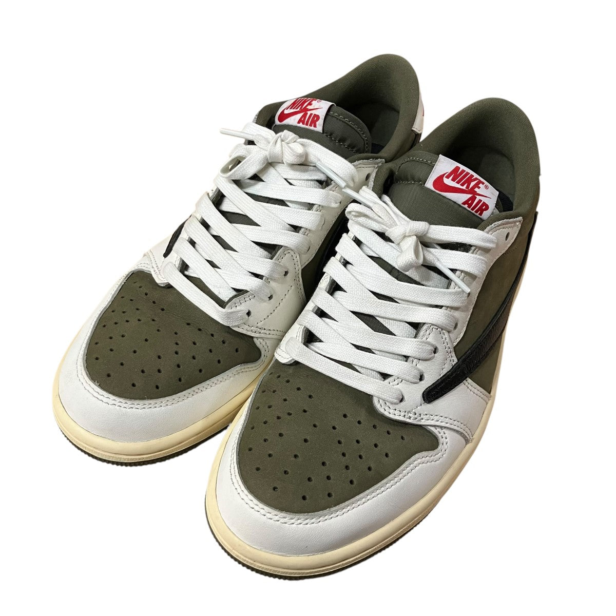 NIKE×TRAVIS SCOTT ローカットスニーカー DM7866-200 オリーブ