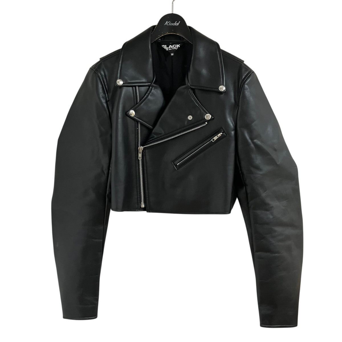 スタッズが目を引くギャルソンブラックのジャケット BLACK COMME des GARCONS(ブラックコムデギャルソン) シンセティック