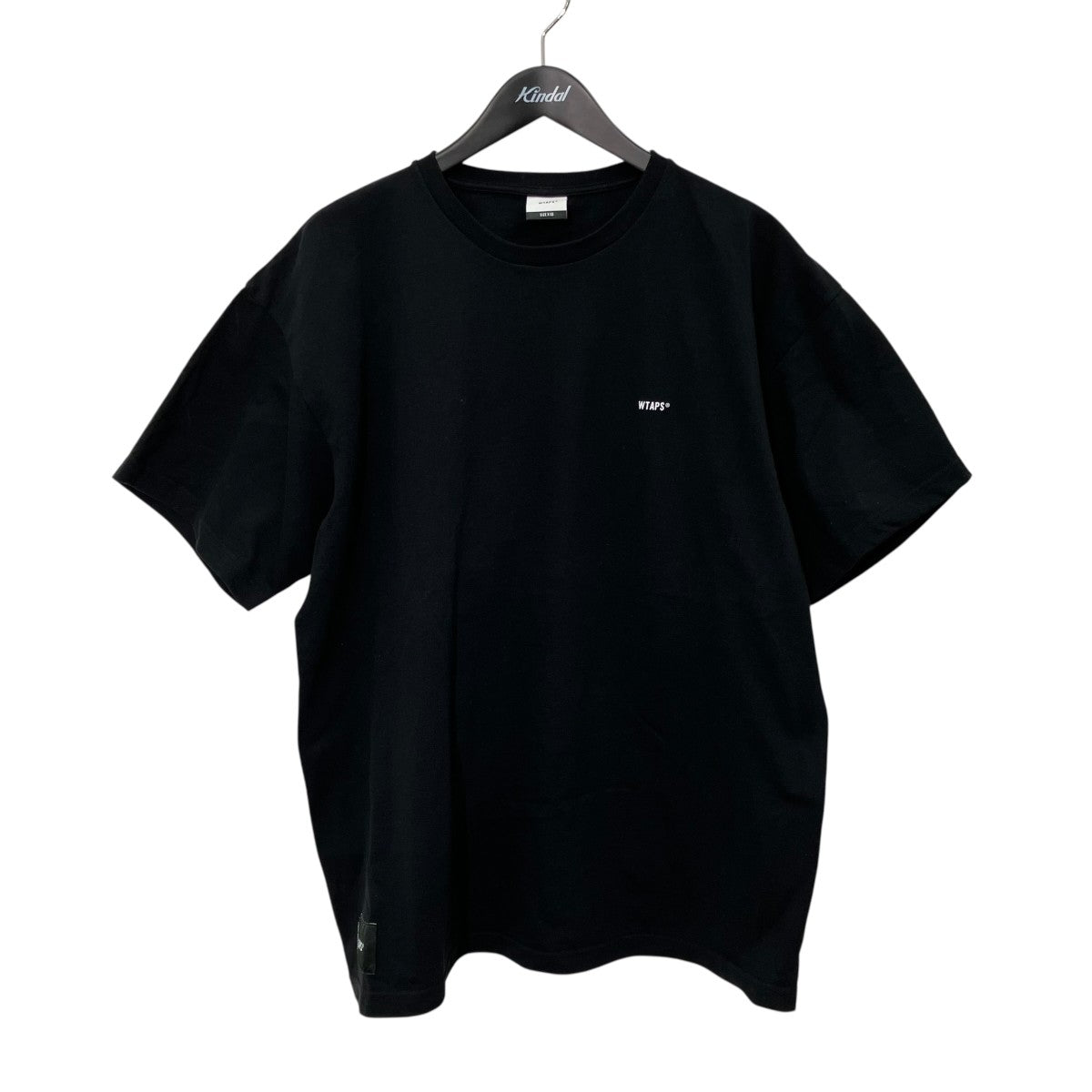 【極美品】WTAPS VISUAL UPARMORED TEE BLACK 02 WTAPS(ダブルタップス) ロゴ半袖Tシャツ｢VISUAL UPARMORED｣ ｢VISUAL