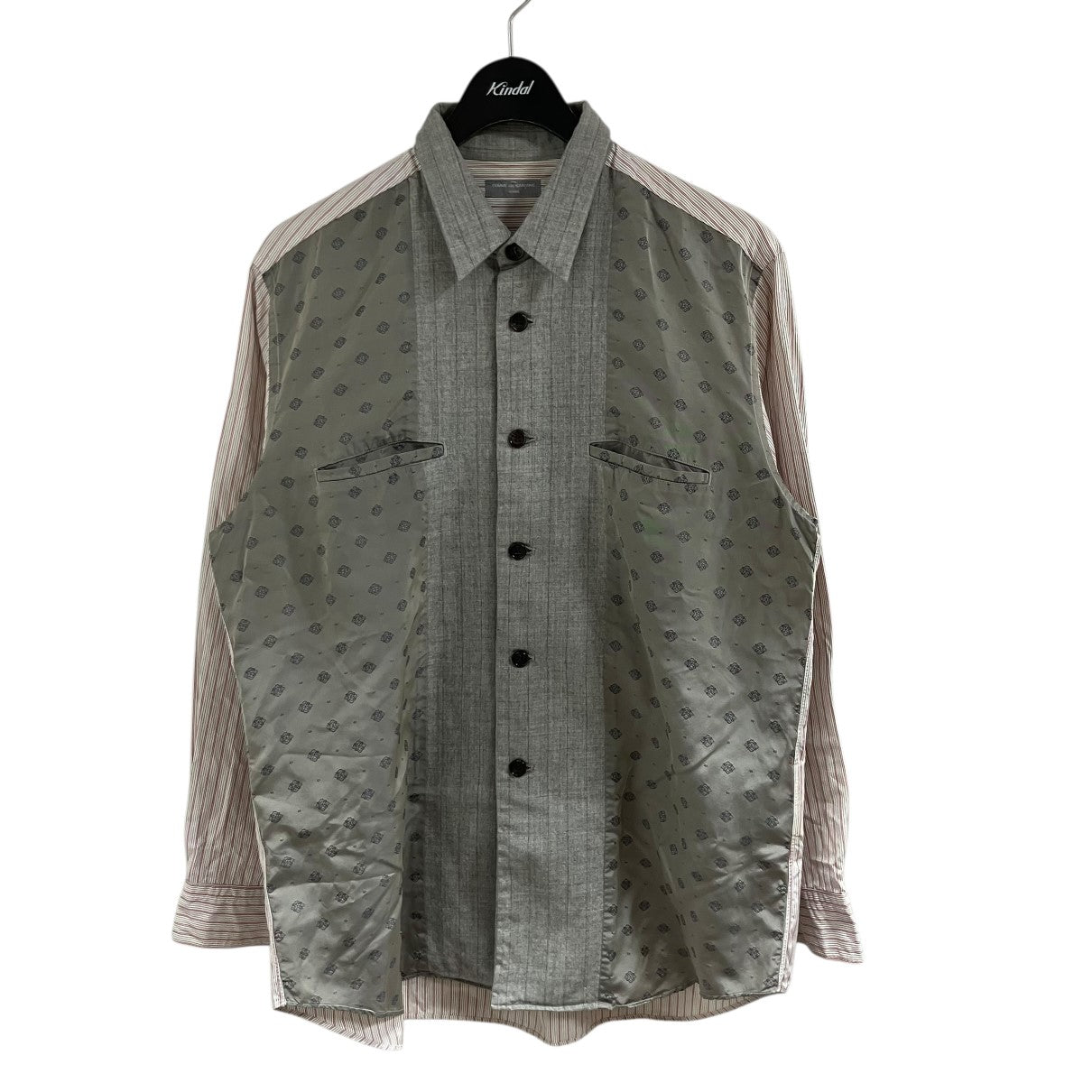 COMME des GARCONS HOMME(コムデギャルソンオム) ドッキング切替シャツ